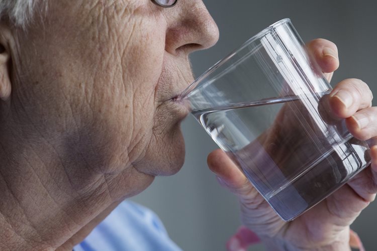 Sherwood Grange encourages older people to stay hydrated in the heat